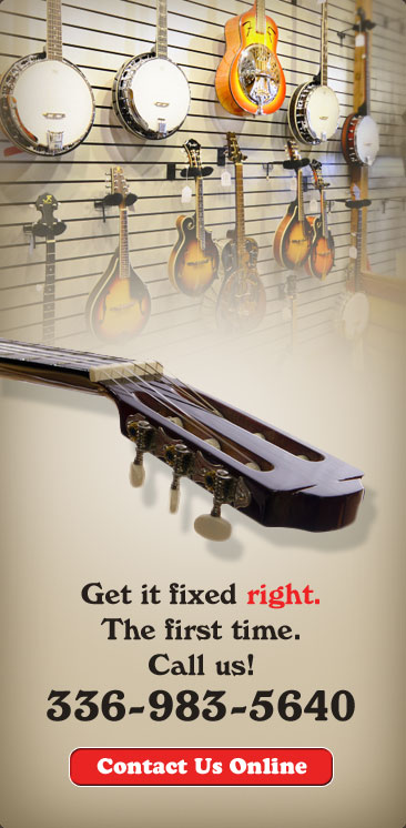 Get it fixed right. The first time. Call us! 336-983-5640. Contact Us Online.